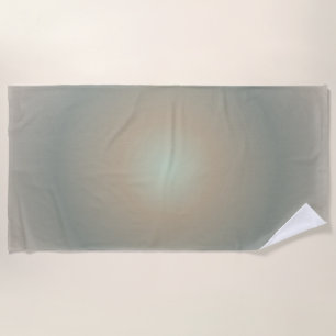 Capricorn Aura Gradient Zodiac, grün braun Strandtuch