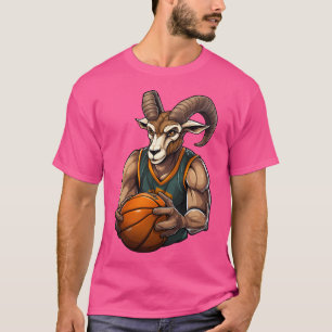 Capricorn Basketball Player T-Shirt