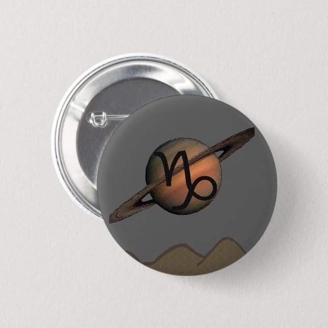 Capricorn Button (Vorne & Hinten)