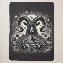 Capricorn "Climb to Peak" Sherpa Blanket Sherpadecke