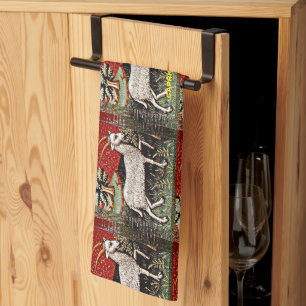 Capricorn die Ziege Zodiac Sign Geburtstagsparty Geschirrtuch