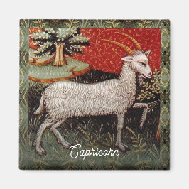 Capricorn die Ziege Zodiac Sign Geburtstagsparty Magnet