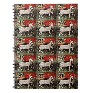 Capricorn die Ziege Zodiac Sign Geburtstagsparty Notizblock
