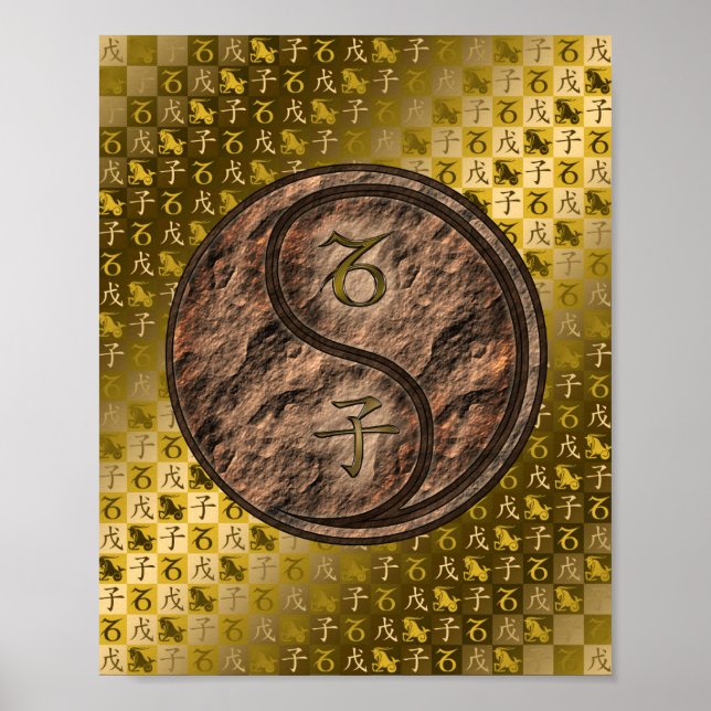 Capricorn & Earth Ratten Poster (Vorne)