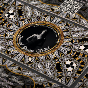 Capricorn Erde Energie Farbpalette Visitenkarte