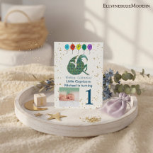 Capricorn First Birthday Gold, & Foto
