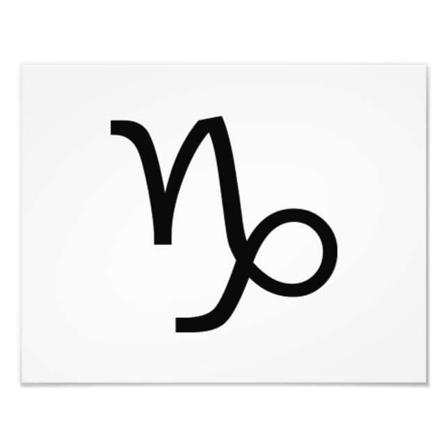 Capricorn Fotodruck (Vorne)