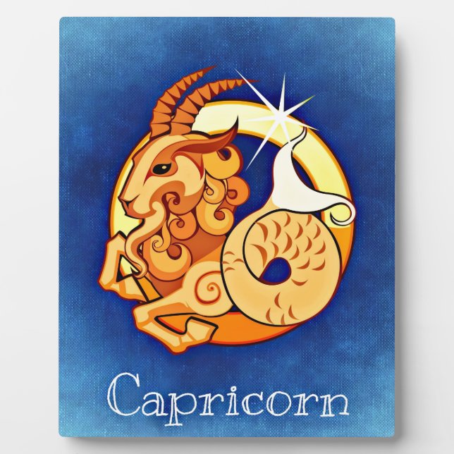 Capricorn Fotoplatte (Vorderseite)