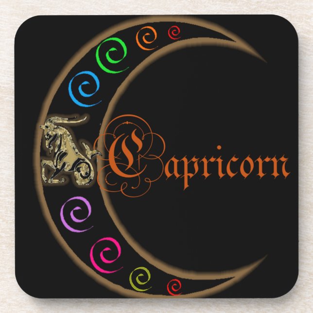 Capricorn Getränkeuntersetzer (Vorderseite)