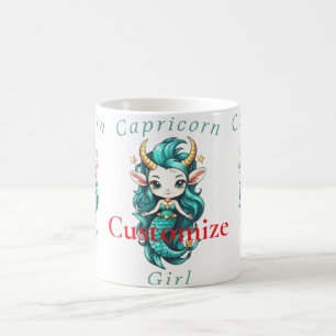 Capricorn Girl Mermaid Thunder_Cove Kaffeetasse