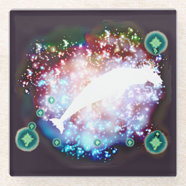 Capricorn Glasuntersetzer (Vorderseite)