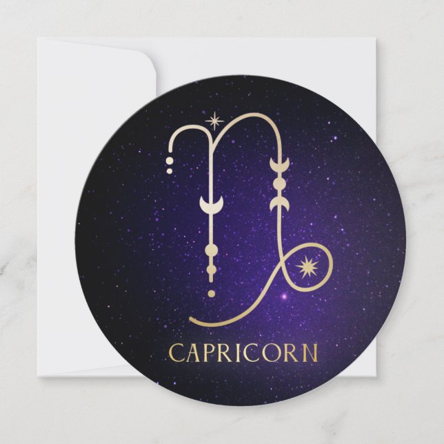 Capricorn Karte (Vorderseite)