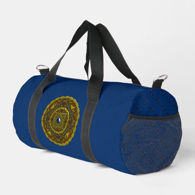 Capricorn Mandala Duffle Bag (Rechte Ecke)