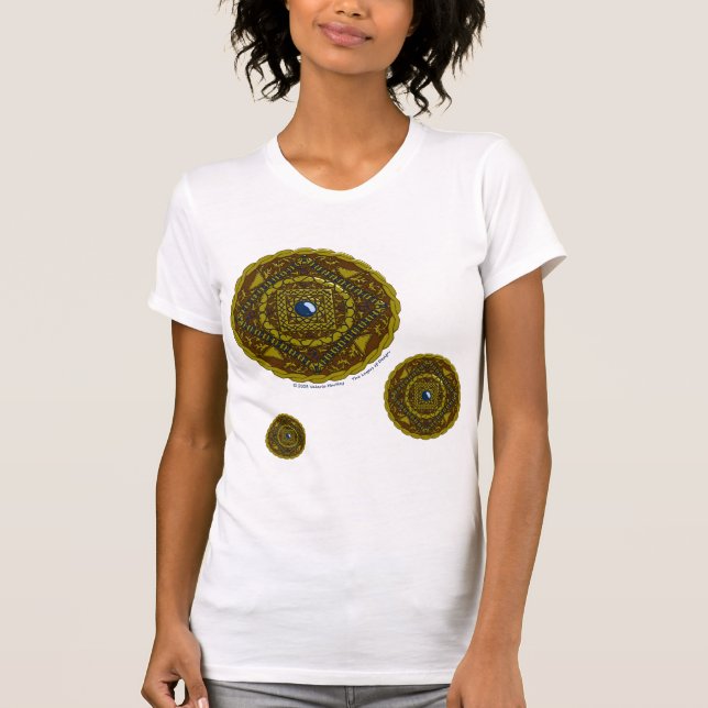 Capricorn Mandala Shirt (Vorderseite)