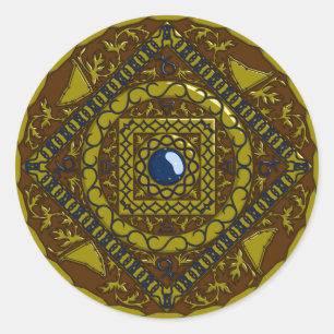 Capricorn Mandala Sticker