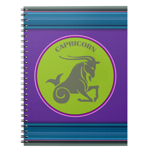 Capricorn-Notebook Notizblock (Vorderseite)