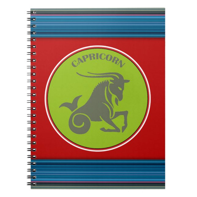 Capricorn-Notebook Notizblock (Vorderseite)