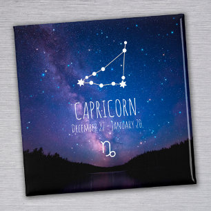 Capricorn   Personalisierte Sternbilder Magnet