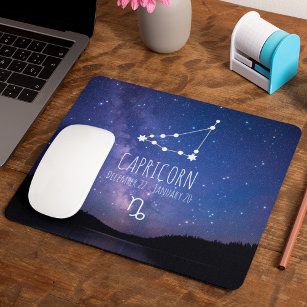 Capricorn   Personalisierte Sternbilder Mousepad