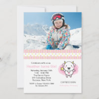 Capricorn Photo Anniversaire Fête Invitation
