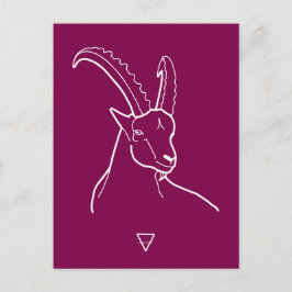 Capricorn Postkarte
