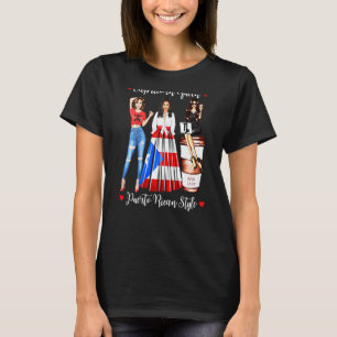 Capricorn Queen Puerto Rican Style Dezember T-Shirt