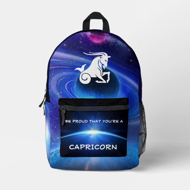Capricorn-Rucksack Bedruckter Rucksack (Vorderseite)