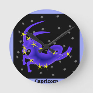 Capricorn Runde Wanduhr