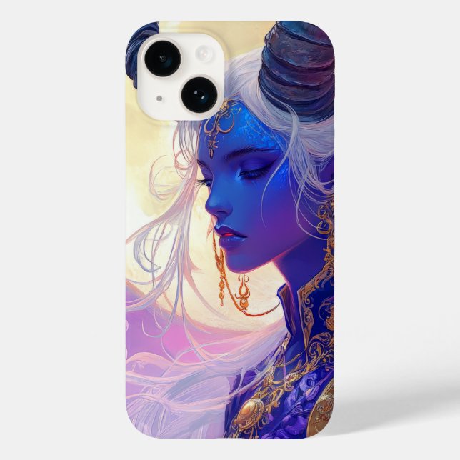 Capricorn Sadness Case-Mate iPhone 14 Hülle (Rückseite)