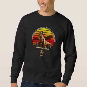 Capricorn Saurus Zodiac Goat (22.12.1999) Dino Sweatshirt