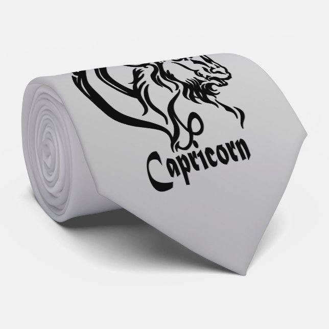 Capricorn, Seegüte Zodiac S Krawatte (Gerollt)