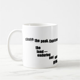 Capricorn Spaß & Inspirierend Design Tägliche Nutz Kaffeetasse