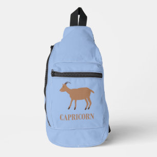 Capricorn Star Sign Goat Crossbody Bag