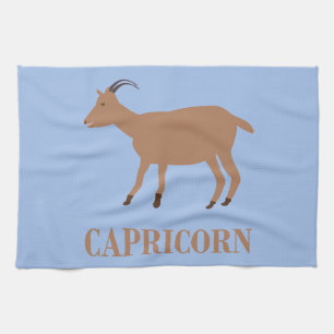 Capricorn Star Sign Goat Geschirrtuch
