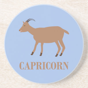 Capricorn Star Sign Goat Getränkeuntersetzer