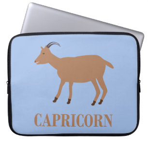 Capricorn Star Sign Goat Laptopschutzhülle