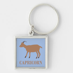 Capricorn Star Sign Goat Schlüsselanhänger
