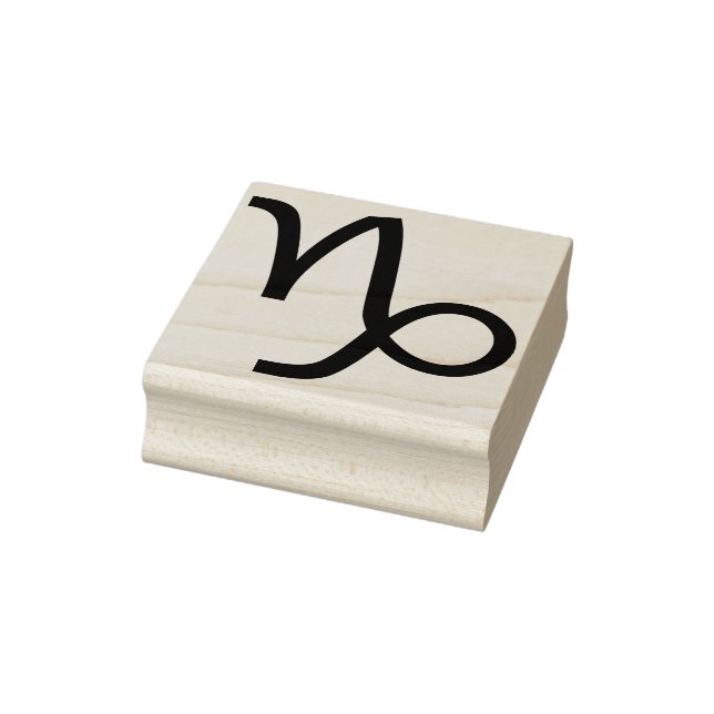 Capricorn Symbol Art Briefmarke Gummistempel (Stempel)