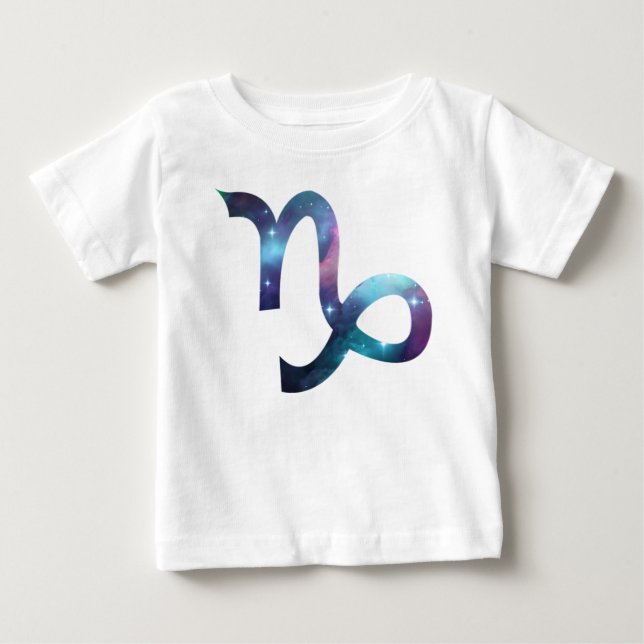 Capricorn Symbol Kinderkind Fleece Sweatshirt Baby T-shirt (Vorderseite)