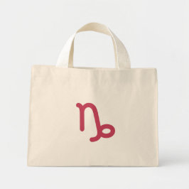 Capricorn Tote Bag Mini Stoffbeutel