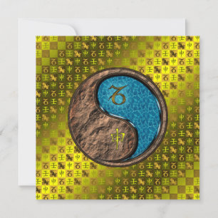 Capricorn & Water Monkey Karte