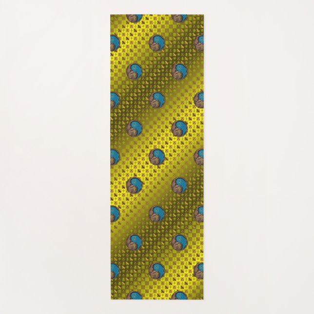 Capricorn & Water Monkey Yogamatte (Vorderseite)