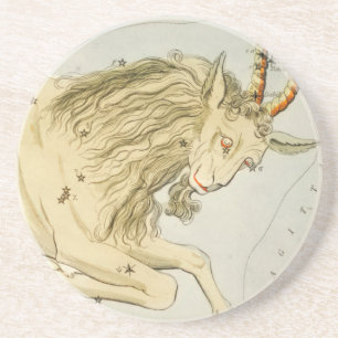 Capricorn, Zehnte astrologische Zodiaka-Zeichen Getränkeuntersetzer