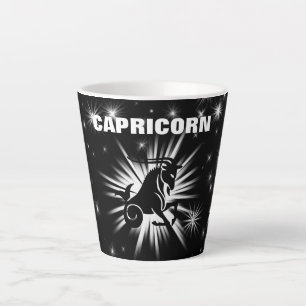 Capricorn-Zeichen Milchtasse