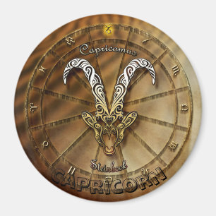 Capricorn Zodiac Astrologie Design Magnet