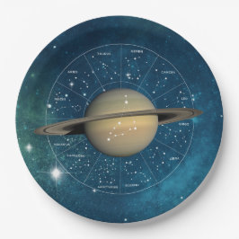 Capricorn Zodiac Astrologisches Zeichen - Planet S Pappteller
