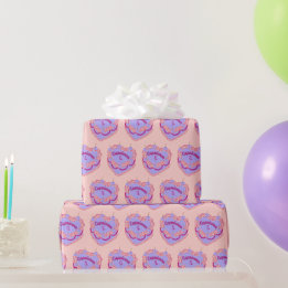 Capricorn Zodiac Coquette Herz Birthday Cake Geschenkpapier