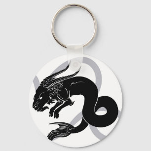 Capricorn zodiac Horoskop Astrologie Zeichen Schlüsselanhänger