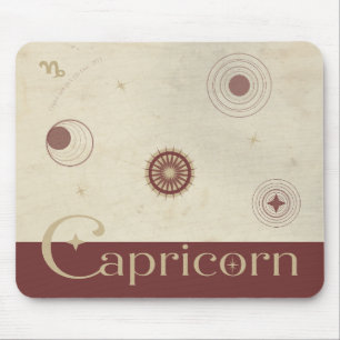 Capricorn Zodiac Mousepad