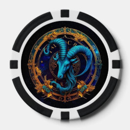 Capricorn Zodiac Poker Chips - Astrologie Chips